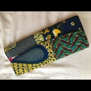 Ghanaian clutch purse